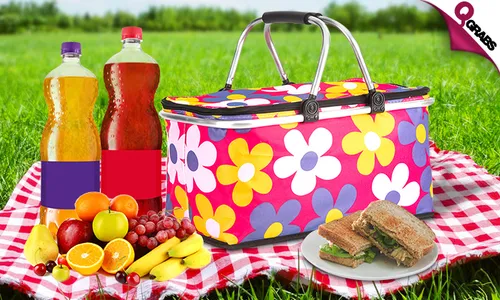 Foldable Insulated Picnic Baskets!
